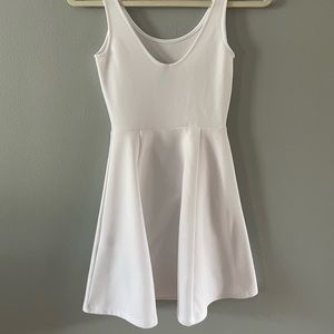 H&M Size 2 white mini dress